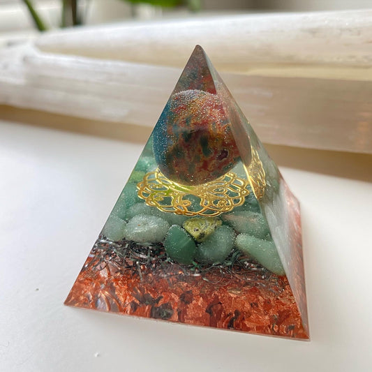 Crystal Energy Pyramid - Heart Space