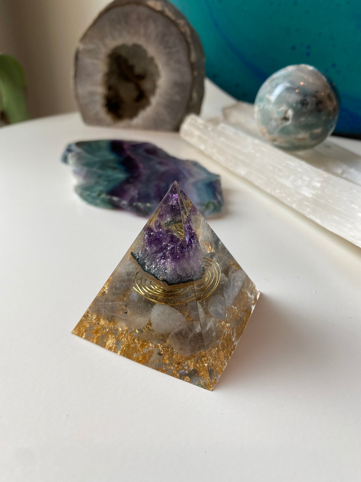 Amethyst + Labradorite